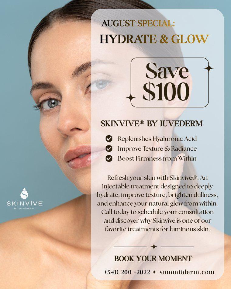 SKINVIVE by Juvéderm August Special
