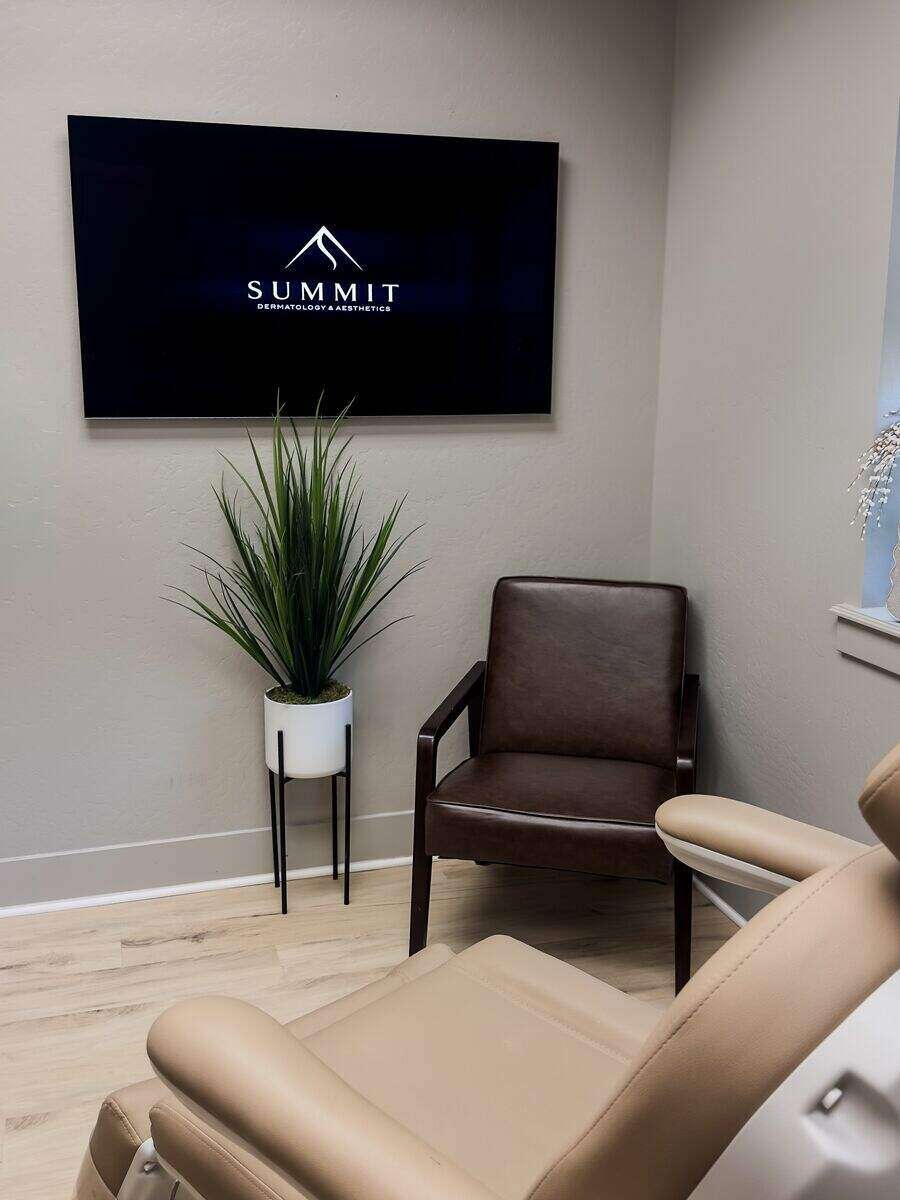 Consultation room at Summit Dermatology & Aesthetics